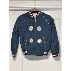 Vintage‎ 1950s Kids Youth Baseball Jacket w/MLB Patches